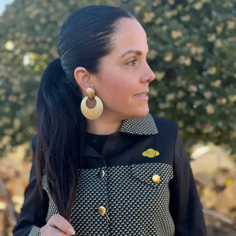 Chaqueta “Azabache y Oro”