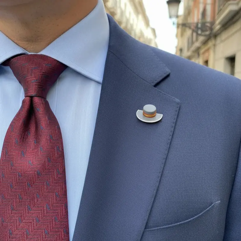 Pin Medio Sombrero Rociero